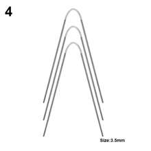 3 Pcs/Set Circular Knit Needles Cable Knitting Needles Metal Flexible Stainless Steel For Babies Sleeves Socks Sewing Accessories