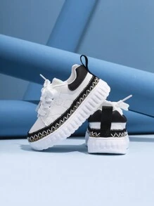 1 Pair Outdoor Casual Shoes, Lightweight, Comfortable, , Versatile For Spring And Autumn