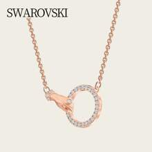 Swarovski SYMBOLICA Lucky Symbol Women's Necklace Female Birthday Gift Female 5489573 - Rose Gold - View 2