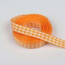 Gingham Ribbon Plaid Ribbon For Gift Wrapping Party Wedding Christmas Decoration