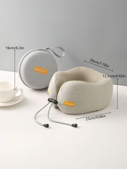 Memory Foam Shaped Neck Pillow, Travel Kussen Airplane, Sleep Cervical Spine, Portable view 2