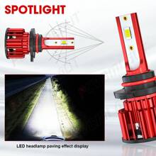 Kit de bombillas LED 9005 CANBUS súper brillantes de 18000LM para haz alto/bajo - Blanco