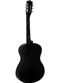 38 Inch Classic Guitar,A Quality Choice For Beginners And Music Lovers - Black - View 4