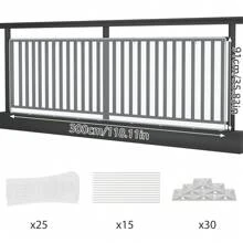 Froadp Stair Protection Net, Safety Net, Stair Protection Net, Balcony Net With Cable Ties, Nylon Ropes And Floor Stickers, Safety Net For Stairs, Balcony Railing.