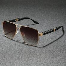 Óculos de Sol de Armação Grande Masculinos, Óculos de Proteção para Direção, Ciclismo, Pesca, Presente para Festa, Viagem e Negócios, Lentes Degradê para Férias na Praia, Ar Livre e Viagem