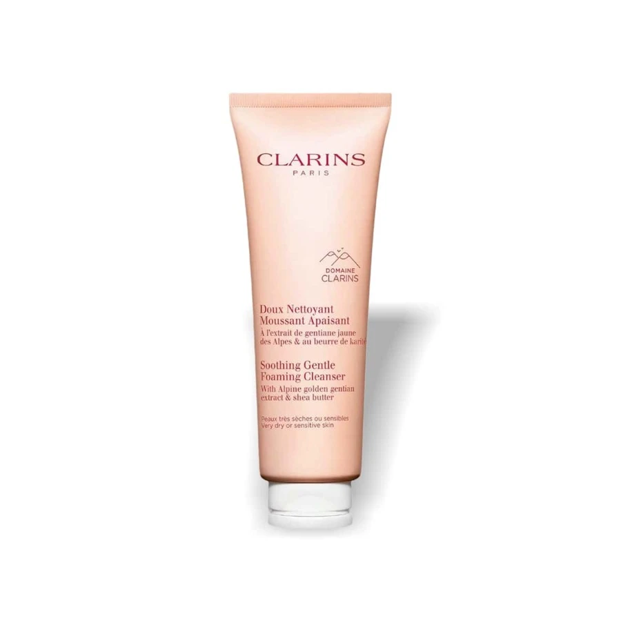 Sữa rửa mặt tạo bọt dịu nhẹ Clarins 125ml - Xem 1