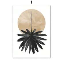 1pc Abstract Minimalist Shapes Illustration Wall Art Canvas Painting Boho Posters And Prints Modern Pictures For Living Room Decor No Frame
