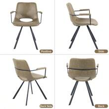 Nalupatio 2-Piece Dining Chair Set, Medieval Modern Dining Chair, Suitable For Dining Rooms, Living Rooms, And Reception Rooms - màu xanh lá - Xem 4