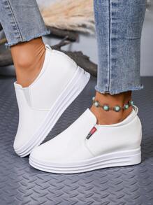 Sneakers con zeppa interna da donna, nuove per la primavera/autunno, con suola spessa, scarpe sportive casual versatili