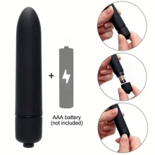 Vibrador de bala, 10 modos potentes estimulador de pezón, punto G y clítoris para viajes, resistente al agua, silencioso, mini masajeador vaginal para mujeres, juguetes sexuales para mujeres y parejas