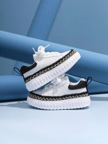 1 Pair Outdoor Casual Shoes, Lightweight, Comfortable, , Versatile For Spring And Autumn