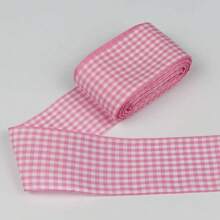Gingham Ribbon Plaid Ribbon For Gift Wrapping Party Wedding Christmas Decoration