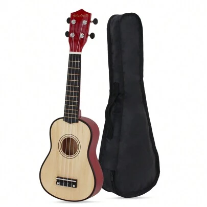 21 Inch Soprano Ukulele,Professonial Ukele  With Gig Bag, Picks,Extra Strings
