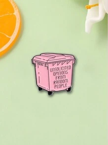 Unhas Cerâmicas Esmaltadas, Design de Caixa de Armazenamento Temática Rosa OPINIÕES NÃO SOLICITADAS DE PESSOAS ALEATÓRIAS Emblemas, Acessórios de Mochila e Roupa, Broches de Metal, Acessórios de Mala e Moda, Acessórios de Roupa, Broches de Liga Metálica Alfinete para Encantos de Bolsa, Acessórios Escolares Kpop, Acessórios de Escritório, Camisas, Jaquetas, Joias, Acessórios de Fantasia de Natal, Presentes Masculinos, Alfinetes de Bolsa