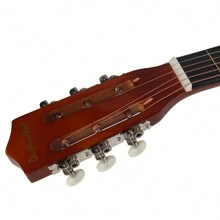 38 Inch Classic Guitar,A Quality Choice For Beginners And Music Lovers - Brown - View 6