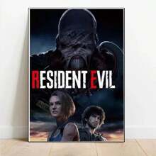 1 件海报印刷品 R-Residents 电影 Evils 经典视频游戏俱乐部酒吧礼物帆布画墙壁艺术画客厅家居装饰无框架 - 彩色 - 查看 30