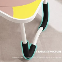 NetHong Adjustable Folding Laptop Table Bed Sofa Tray Lap Portable Computer Desk Stand~ - Multicolor - View 5