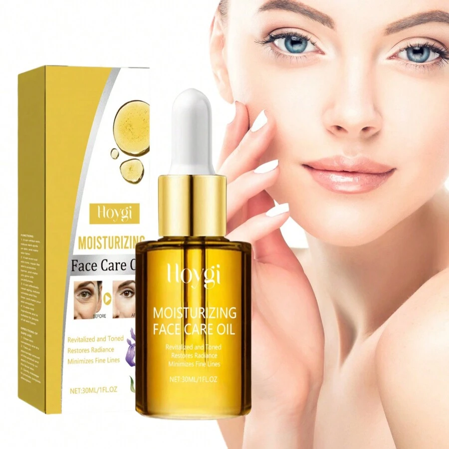 30ml 面部护理精油，温和保湿，补水，紧致护肤精华 - 混合植物(黃色) - 查看 1