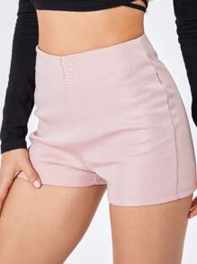 Women Shiny Rhinestone Shorts Sparkly High Waist Summer Short Pants For Beach Nightclub Streetwear - 粉色 - 查看 8