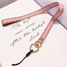 1 件心形可拆卸挂绳、电话挂绳、工作证件挂绳、教师证带、医生护士证件夹挂绳、学生证带 - 彩色 - 查看 21