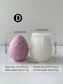 Formy do świec Love And Egg, dekoracje, formy do rzeźbienia w kształcie gwiazdek DIY, świece zapachowe, świeczniki, dekoracje do domu z żywicy, silikonowe formy do świec, nadają się również do tworzenia dekoracji z gipsu