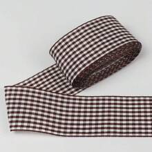 Gingham Ribbon Plaid Ribbon For Gift Wrapping Party Wedding Christmas Decoration
