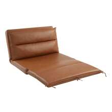 Mainstays  Pillow Top Convertible Chair With 37.59in. X 29.33in. X 31.49in, Charcoal For Adult - Lạc đà - Xem 5