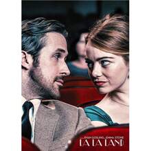 1PC Vintage La La Land Music Movie Poster Canvas Painting City Of Stars Modern Wall Art For Living Room Home Decoration No Frame