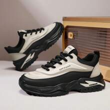 GNVA Men's Versatile Casual Platform Sneakers, Comfortable