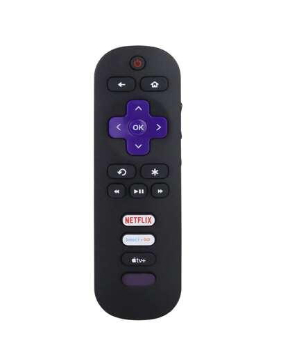 Control Remoto Compatible Con Tcl Roku Tv Smart Tv