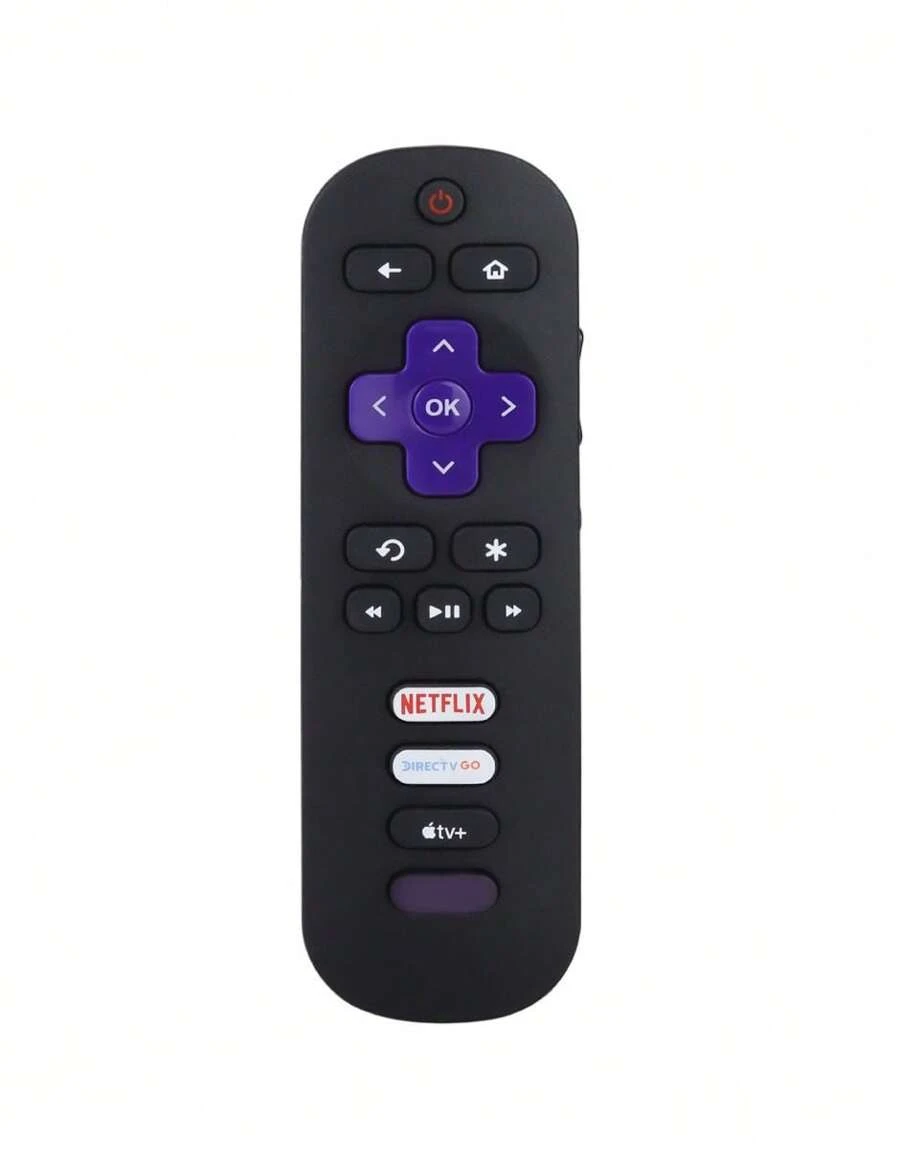 Control Remoto Compatible Con Tcl Roku Tv Smart Tv - Negro - Ver 1