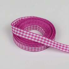 Gingham Ribbon Plaid Ribbon For Gift Wrapping Party Wedding Christmas Decoration