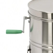 HYYKJ-US 2 Frame Honey Extractor Manual Stainless Steel Honey Extractor Honeycomb Spinner - 1 - View 8