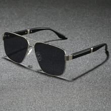 Óculos de Sol de Armação Grande Masculinos, Óculos de Proteção para Direção, Ciclismo, Pesca, Presente para Festa, Viagem e Negócios, Lentes Degradê para Férias na Praia, Ar Livre e Viagem