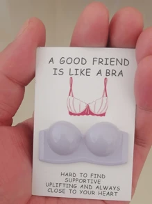 Cartoline di incoraggiamento ispiranti: le vere amiche sono come i reggiseni. Biglietti di auguri fai-da-te per rafforzare l'amicizia e le emozioni. Perfetti per Capodanno, Carnevale, Ringraziamento, Cerimonia di Laurea, Natale, Ognissanti e qualsiasi altra occasione. Aggiungono calore e amore a ogni celebrazione! (Prestare attenzione all'etichettatura delle dimensioni), Ritorno a scuola, Forniture scolastiche