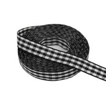 Gingham Ribbon Plaid Ribbon For Gift Wrapping Party Wedding Christmas Decoration