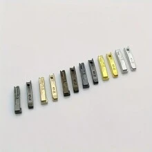 10 piezas de Cremalleras de nailon N.º 5 de doble sentido con pestañas - Kit de accesorios de costura y reparación de cremalleras para prendas y bolsos, colores surtidos - Multicolor - Ver 6