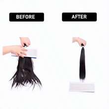 Bộ 2 miếng thảm vẽ tóc, thảm vẽ tóc nối, dụng cụ duỗi tóc, kích thước 24*9cm (9,5*3,6 inch) - Màu xanh lam - Xem 3