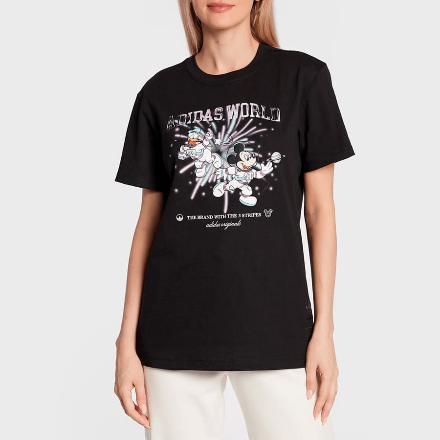 Adidas GRAPHIC TEE - Black - View 1