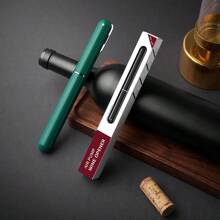 2 合 1 气压开瓶器，带铝箔切割器，易于打开的气泵，便携式旅行开瓶器，手持式葡萄酒软木塞起子，葡萄酒爱好者的最佳礼物 - 彩色 - 查看 13