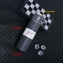 1PC-304 Stainless Steel Cup Teacup Cup Three-Cover Business Gift Box Set Outdoor Water Cup Activity Gift Back To School - Multicolor - View 12