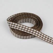 Gingham Ribbon Plaid Ribbon For Gift Wrapping Party Wedding Christmas Decoration