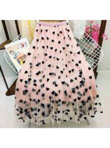 Linda Falda De Tul - Rosa - Ver 1