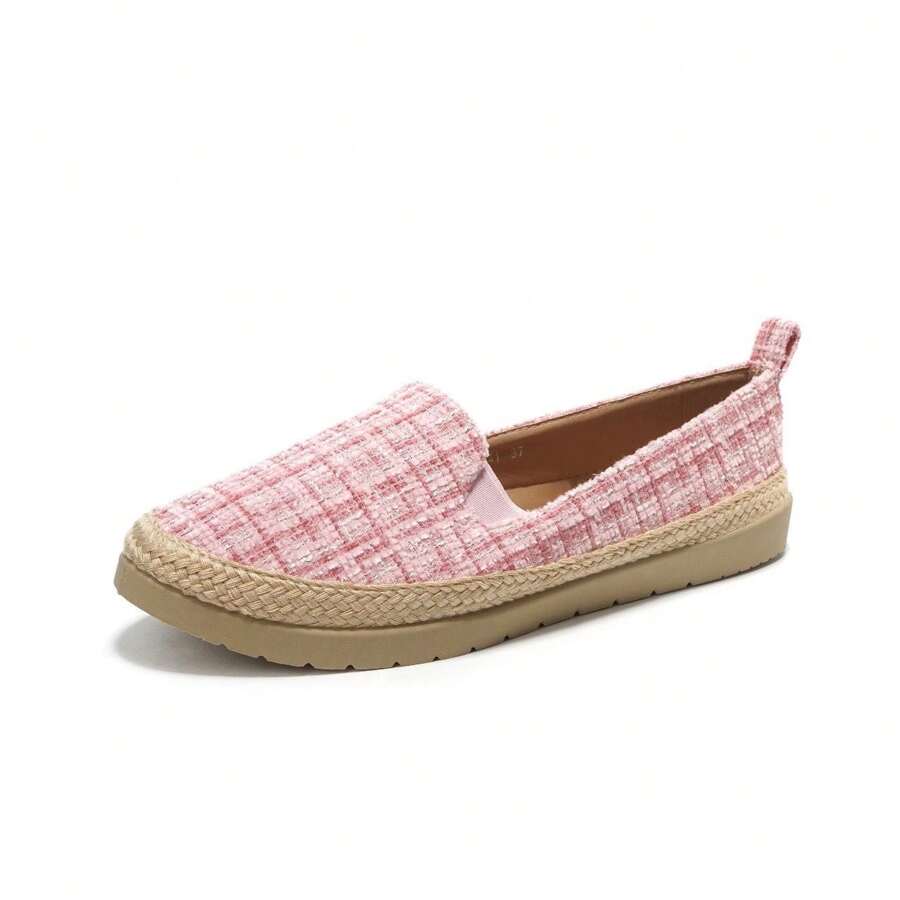 Women Casual Simple Flats, Everyday Wear - Pink - View 1