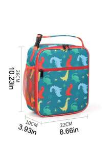 1pc Insulated Lunch Box For Kids - Keeps Food Fresh And Warm, Large Capacity, Cute Cartoon Pattern Insulation Bag, Ideal Choice For Back To School