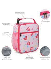 1pc Insulated Lunch Box For Kids - Keeps Food Fresh And Warm, Large Capacity, Cute Cartoon Pattern Insulation Bag, Ideal Choice For Back To School