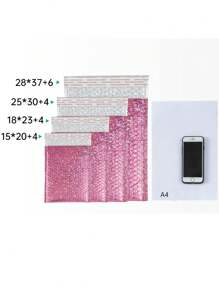 10pcs Pink Bubble Mailing Bags Self Seal Padded Envelope Bags Poly Bubble Mailers Bag Gift Packaging Bag Wedding Favor Bag Big Bags
