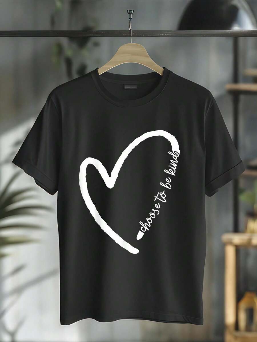 Be Kind Motivational Kindness Inspirational Encouragement T-Shirt Casual Short Sleeve Shirt