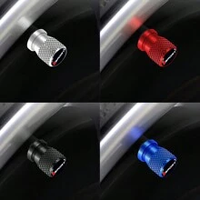 Tampas de Válvula de Ar para Pneus de Carro, Liga de Alumínio, Tampas de Pneu Substitutivas para Toyota, Mitsubishi, MG