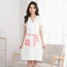 1 حزام أمامي بنمط الأناناس، من القطيفة المرجانية فائقة الناعمية، خفيف الوزن ودافئ، مناسب لجميع الفصول، ماص وناعم للارتداء في الحمام، غرفة النوم، حمام السباحة والشاطئ، رداء منزلي جميل للطالبات، هدية عيد الحب وعيد ميلاد الصديق/الصديقة، ديكور صيفي للحمام والمنزل، للعودة إلى المدرسة